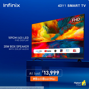 Infinix Y Smart Tv Launched With Inch Fhd Display