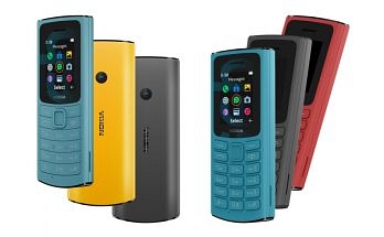 Nokia 110 and Nokia 105 4G Feature Phones Launched