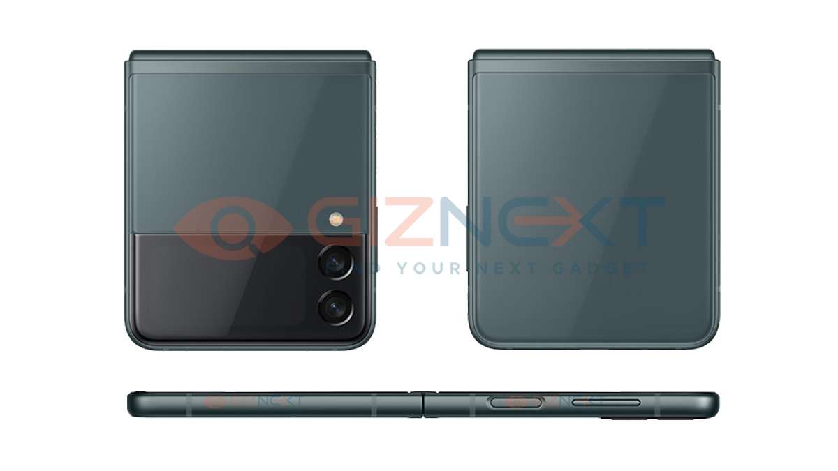 Samsung Galaxy Z Flip 3 Render Images