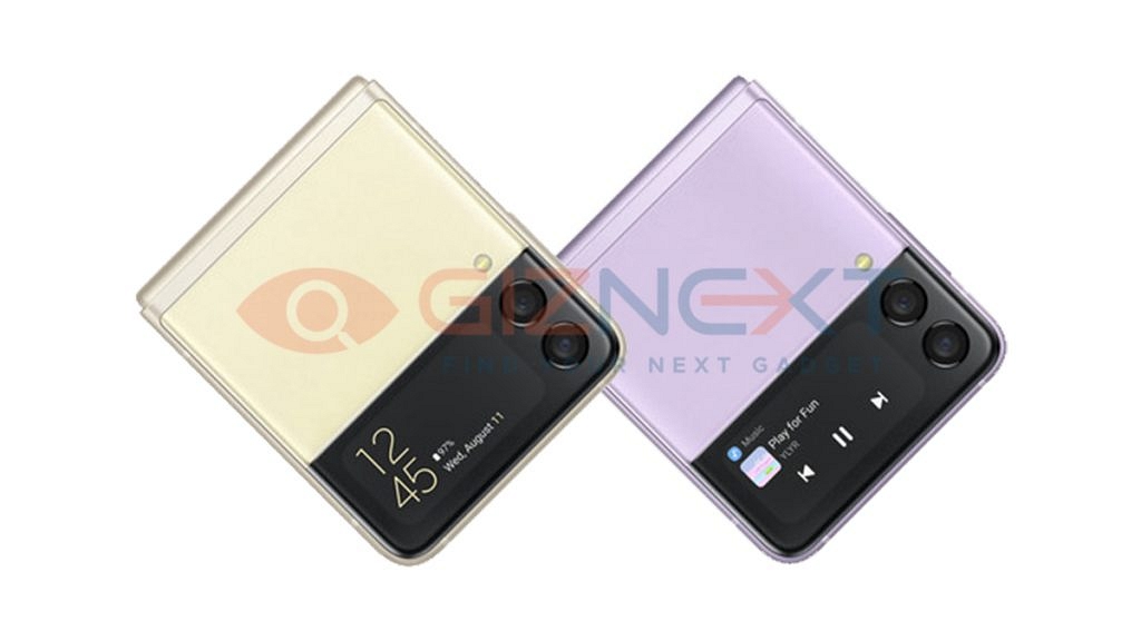 Samsung Galaxy Z Flip 3 Render Images