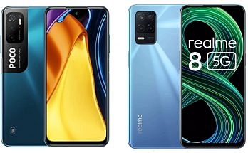 Poco M3 Pro 5G vs Realme 8 5G