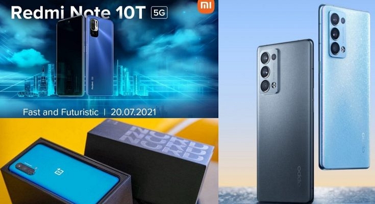 Top 5 Upcoming Smartphones in July 2021