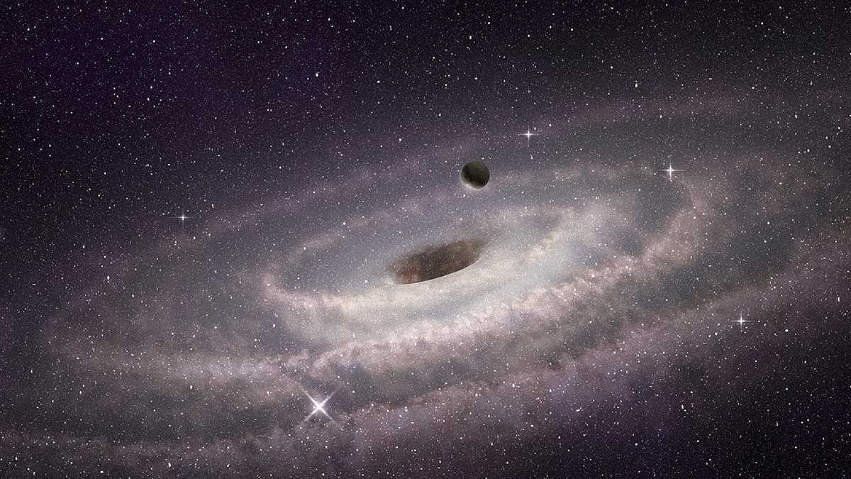 Super Massive Black Hole At Center Of Milky Way Galaxy Leaking