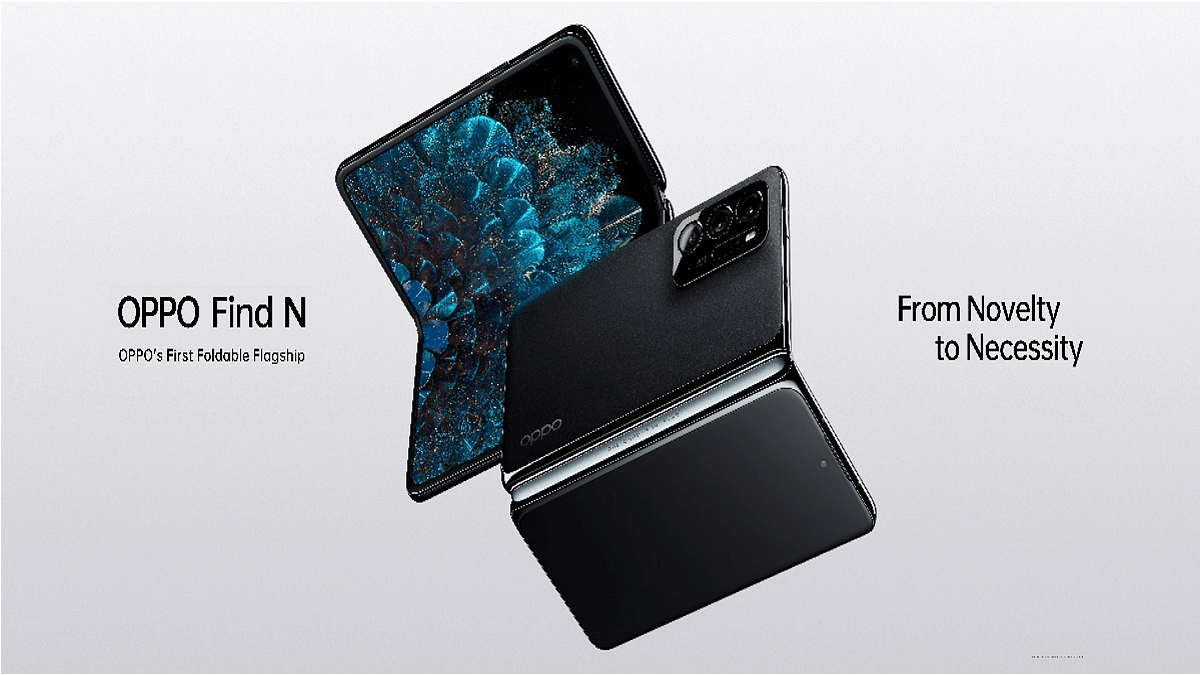 Oppo Find N foldable phone launched