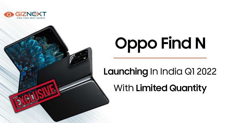 Oppo Find N india launch soon