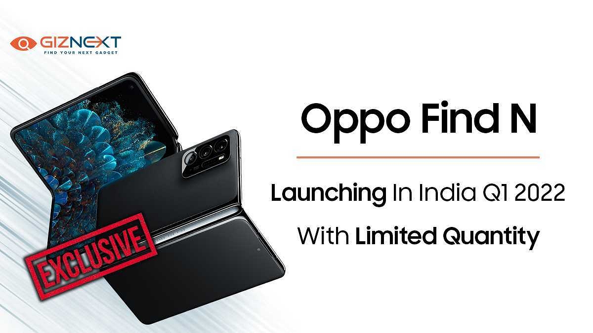 Oppo Find N india launch soon