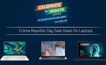Croma best deals on laptop