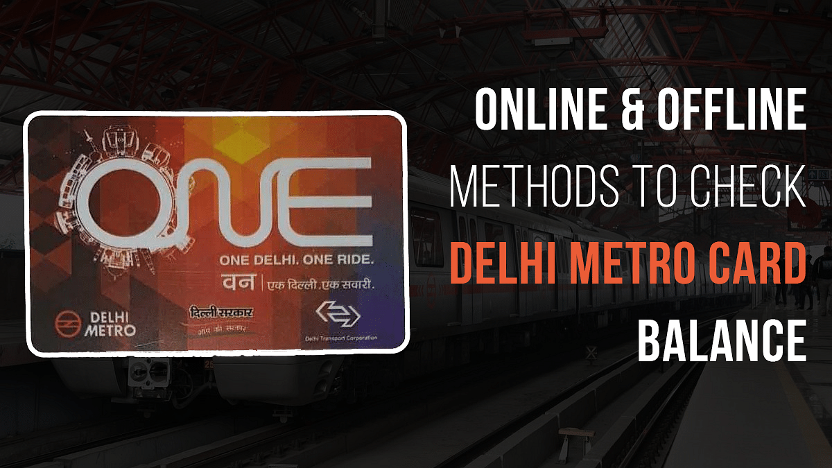 delhi metro travel card balance check online