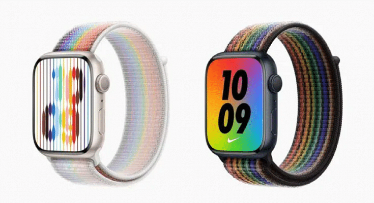 Apple announces 2023 Apple Watch Pride band with bold new design