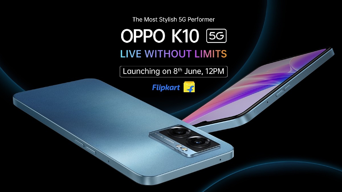 OPPO K10 5G india launch june 8