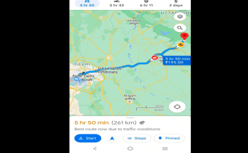 google maps toll price feature