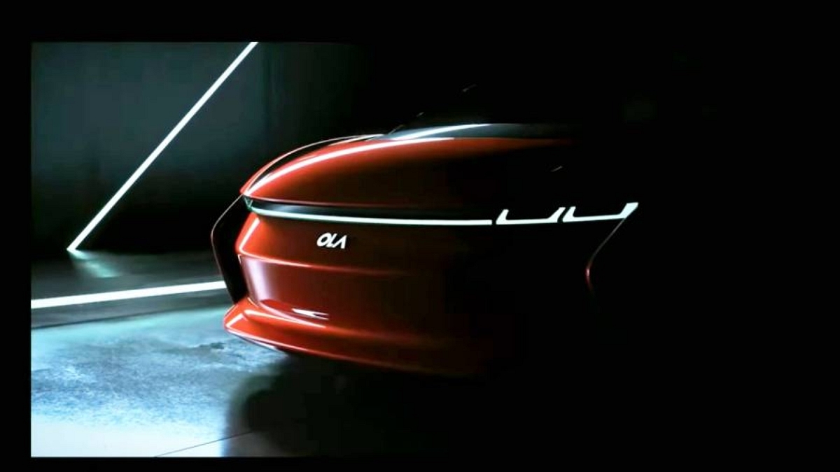 Ola Electric Car front teaser