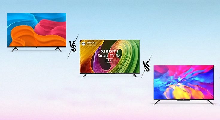 OnePlus TV 50 Y1S Pro Vs Realme Smart TV 4K Vs Xiaomi Smart TV 5A