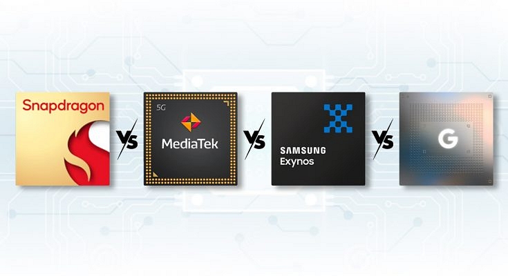 Snapdragon vs. Exynos vs. MediaTek vs. Tensor