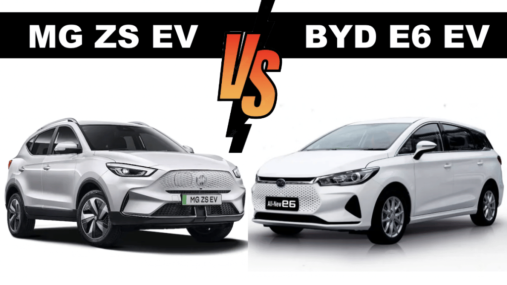 BYD e6 VS 2022 MG ZS EV Comparison Which One To Buy And Why