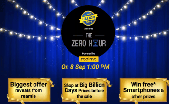 flipkart big billion days sale realme