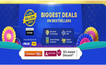 Flipkart Big Billion Days sale offers