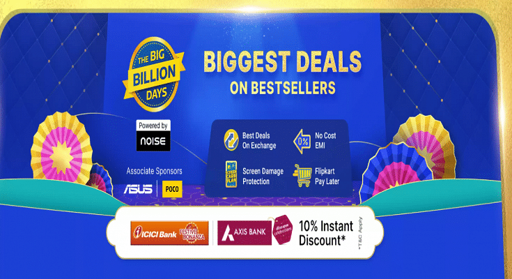 Flipkart Big Billion Days sale offers