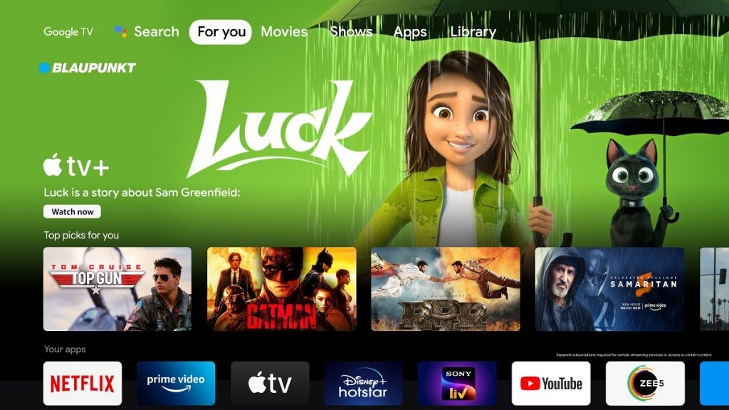 Blaupunkt TV Launches QLED TVs On Flipkart Ahead Of Big Billion Days