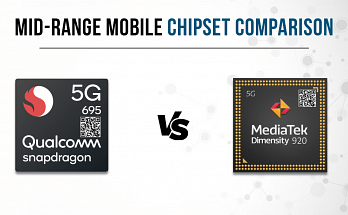 Qualcomm Snapdragon 695 Vs MediaTek Dimensity 920