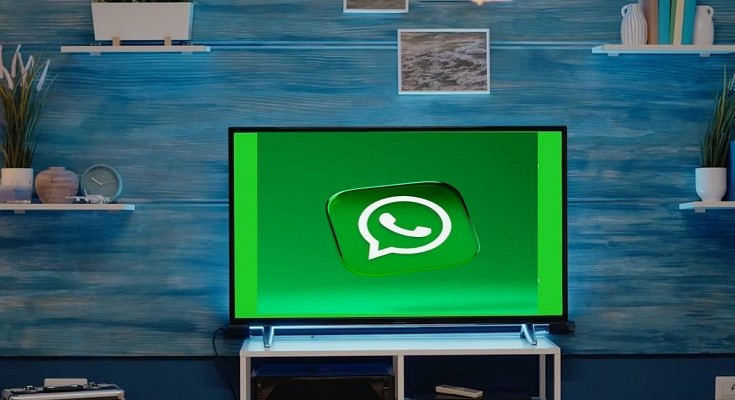 whatsapp tv use