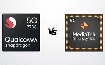 qualcomm snapdragon 778G vs mediatek diensity 1300 chipset