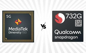 Dimensity 700 vs snapdragon 732G