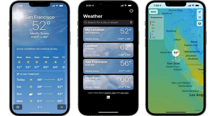 Apple-iPhone-Weather-App