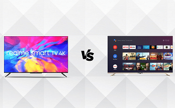 Realme Smart TV 50 inch (127 cm) LED 4K TV Vs Thomson 550PMAX9055 55 inch (139 cm) LED 4K TV: Top Budget Smart TV In India To But This Year