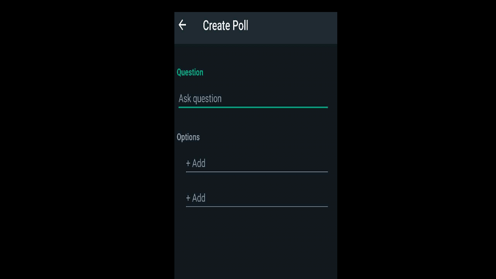 whatsapp polls