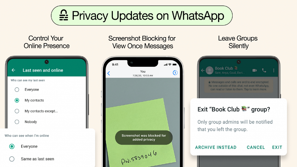 whatsapp privacy upgrades