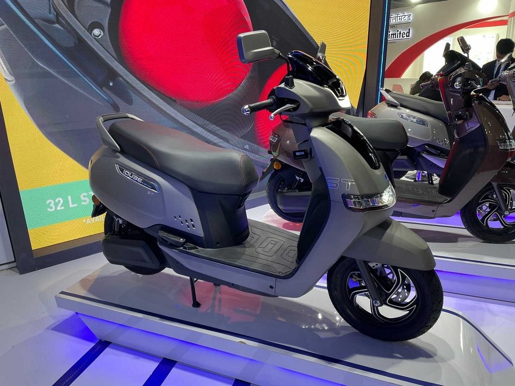 TVS iQube ST Electric Scooter Debuts At Auto Expo 2023 Specs, Price