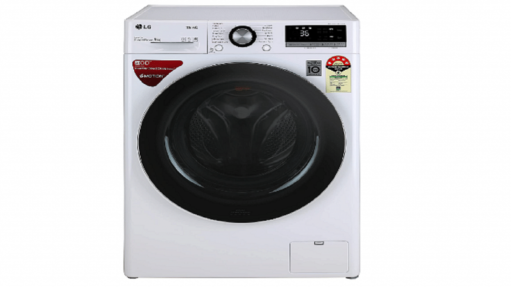 LG 9kg 5 Star Inverter Wi-Fi Fully-Automatic Front-Loading Washing Machine