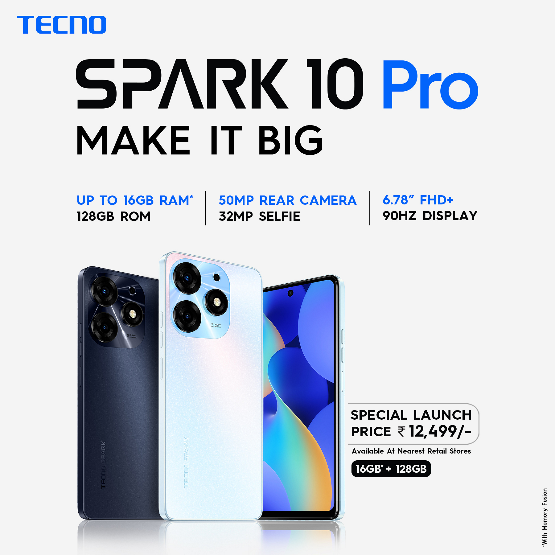 Tecno Spark 10 Pro With 90Hz Display, Whopping 16GB RAM Launched At