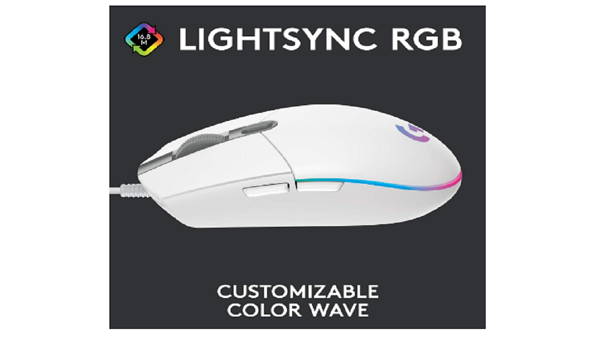 Logitech G203 Lightsync Mouse