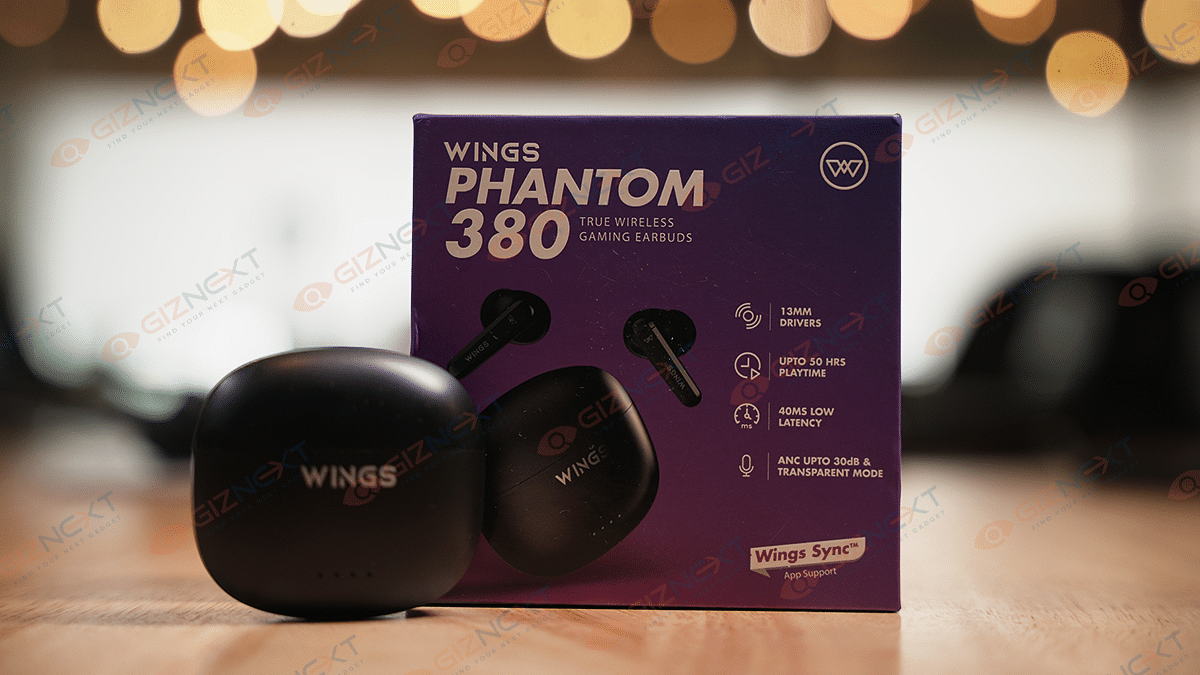 Wings Phantom 380 TWS earbuds review