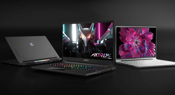 GIGABYTE AERO, AOROS Series Premium Gaming Laptops With NVIDIA RTX40 ...