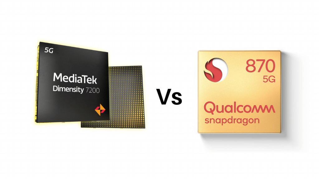 MediaTek Dimensity 7200 Vs Qualcomm Snapdragon 870 Premium Mobile ...