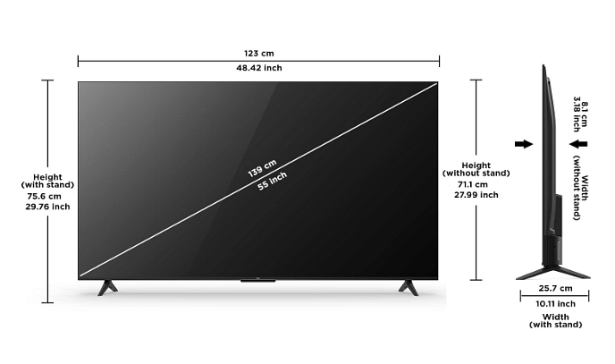 TCL 55-Inch 4K UHD Smart TV