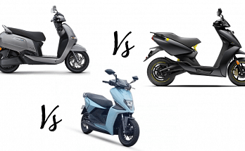Simple One Electric Scooter Vs Ather 450X Vs TVS iQube Comparison