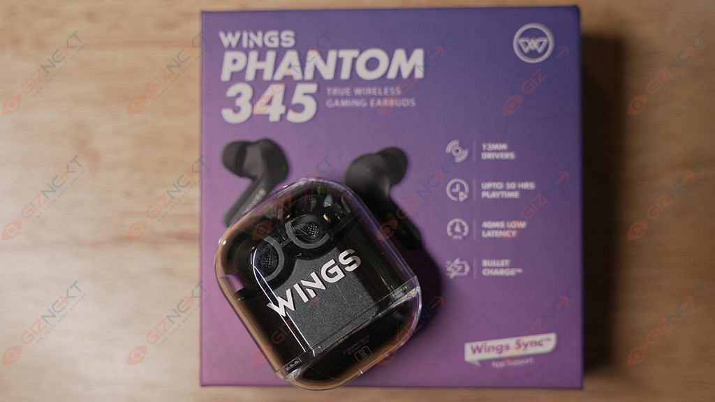 Wings Phantom 345 Earbuds