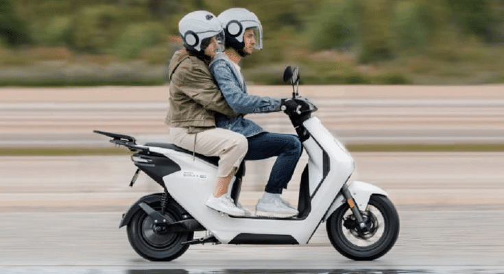 Honda EM1 e electric moped powertrain