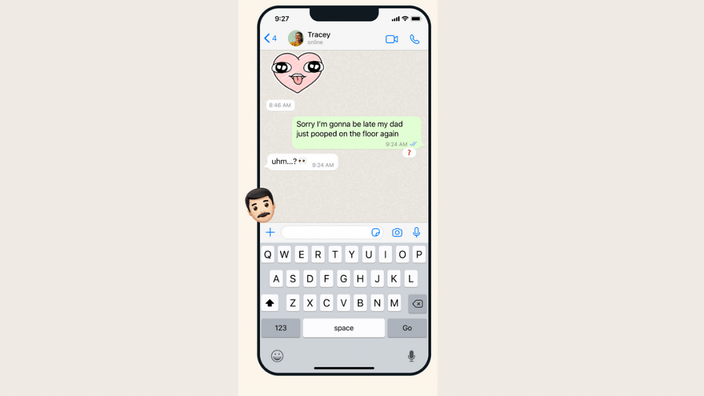 whatsapp chat editing