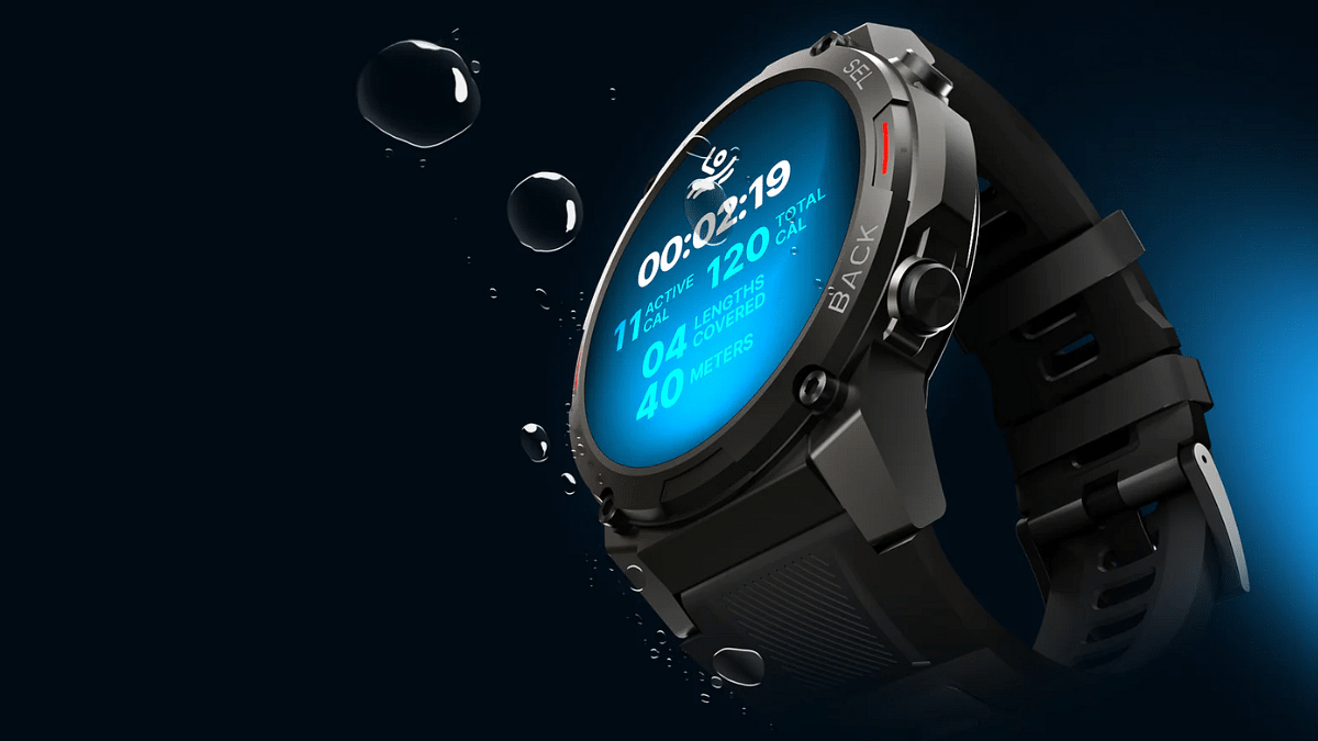 Crossbeats Armour Dive Rugged Smartwatch With MIL-STD 810H