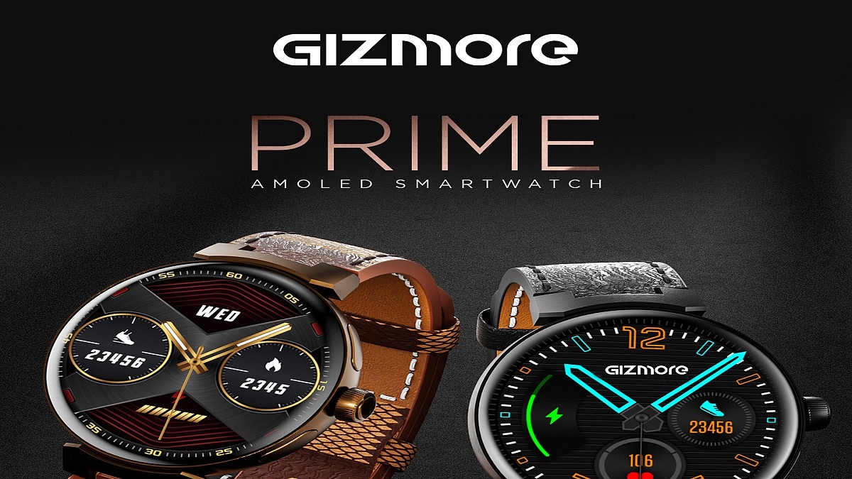 Gizmore Launches PRIME Smartwatch With Stylish Design