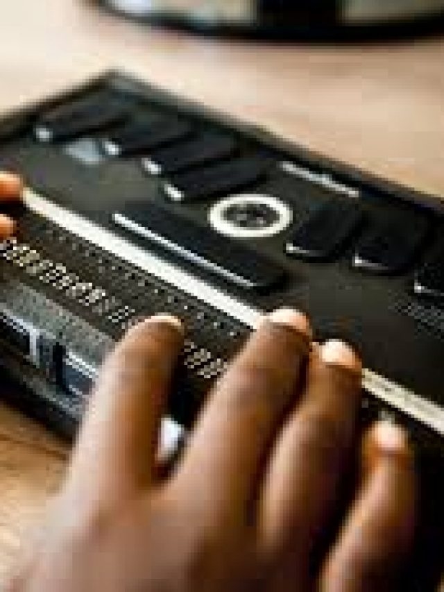 GADGETS FOR VISUALLY IMPAIRED PEOPLE