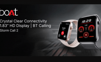 boAt Storm Call 2 smartwatch