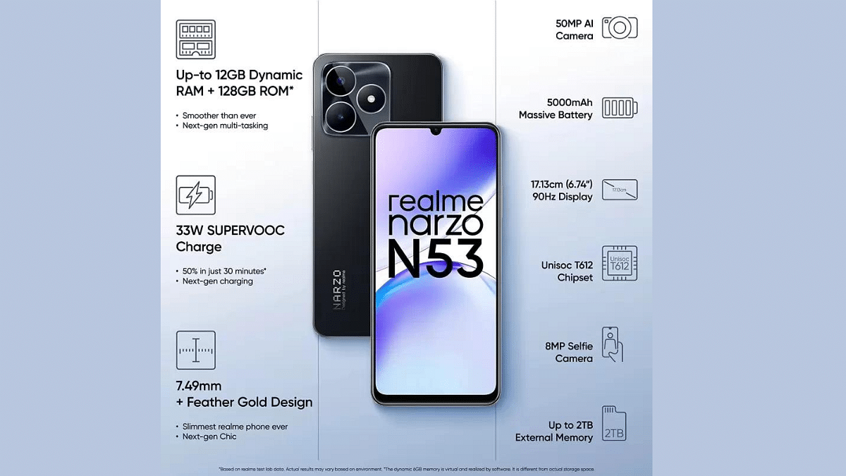 Realme Narzo N53 