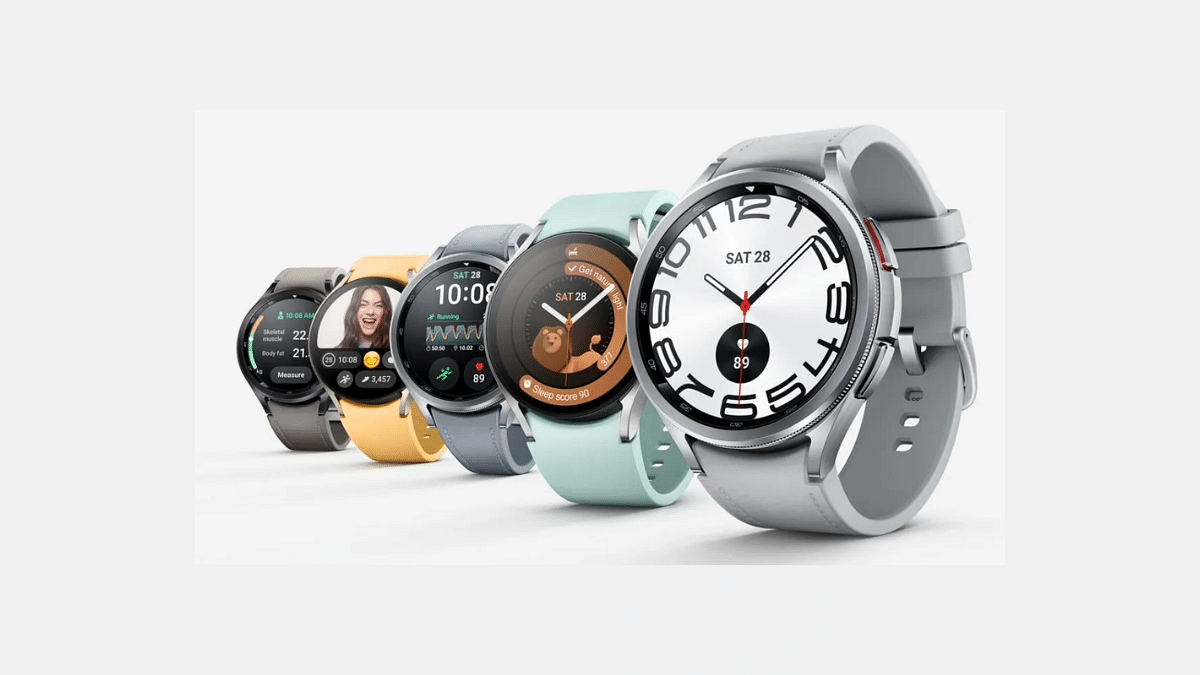 Samsung Galaxy Watch 6 Series Premium Smartwatch Lineup With Rotating ...