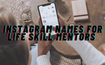 instagram names for Life Skill Mentors
